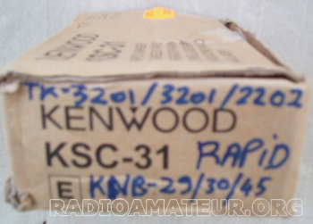 Photo 1 - Annonce radioamateur 407224 - Kenwood KSC-31 - neuf pour TK-3201 TK-2202