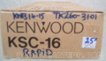 Kenwood KSC-16 = KSC-20 - neuf pour TK-260/270/360/2100/2107/3100/3101