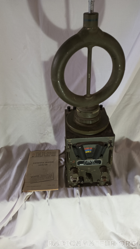 Photo 2 - Annonce radioamateur 405720 - Antenne gonio c-98/gr 1944 signal corps scr 506 GONIOMETRE signal corps