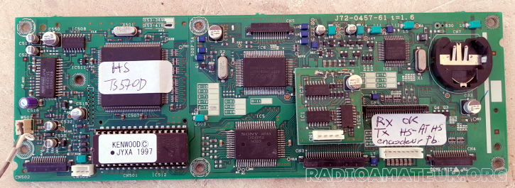 Photo 1 - Annonce radioamateur 404402 - KENWOOD	SAV pour TS-570D - CONTROL unit HS pour pièces