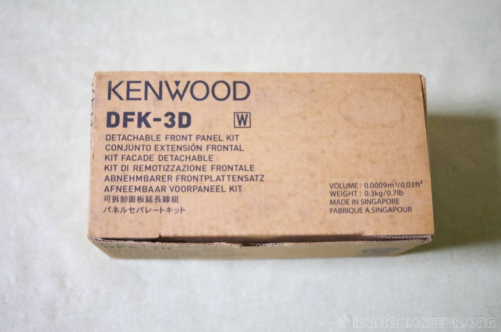 Photo 1 - Annonce radioamateur 406854 - Recherche : Kit DFK - 3D Kenwood