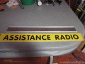 Assistance radio sérigraphié