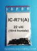 22 vis neuves pour le capot d'Icom IC-R71(A)