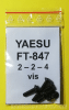2 - 2 - 4 vis pour les capots du Yaesu FT-847