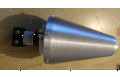 Antenne hélice QO100 ice cone