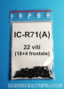 22 vis neuves pour le capot d'Icom IC-R71(A)