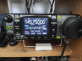 Icom ic7000 avec tuner d'antenne