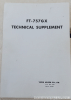 Documentation : YAESU FT-757gx Service manual - original