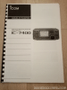 Documentation : Manuel d'utilisation du IC-7400