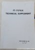 Documentation : YAESU FT-757gx Service manual - original