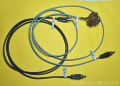 2 câbles pour lier Yaesu FL-101 et FR-101