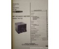 Documentation : Manuel Heathkit RF power meter model HM-102