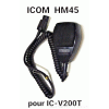 Recherche : Micro ICOM HM-45 pour radiotéléphone IC-V200T