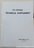 Documentation : YAESU FT-757gx Service manual - original