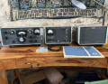 KWM2 émetteur-récepteur avec alimentation AC compteur SWR et haut-parleur