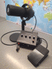Micro studio/table avec pedale et equalizer