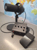 Micro studio/table avec pedale et equalizer