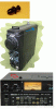 Verrous plastique capots IC-202 IC-720 FT-221 FT-225 TR-2200GX TR-2300 . .