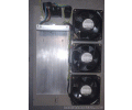 3 ventillos 220V sur plaque