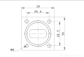 Flex guide d'ondes 10 GHz WR75