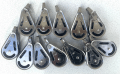 Lot de poulies inox