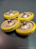 Lot de 4 condensateurs céramique disque