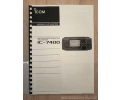 Documentation : Manuel d'utilisation IC-7400