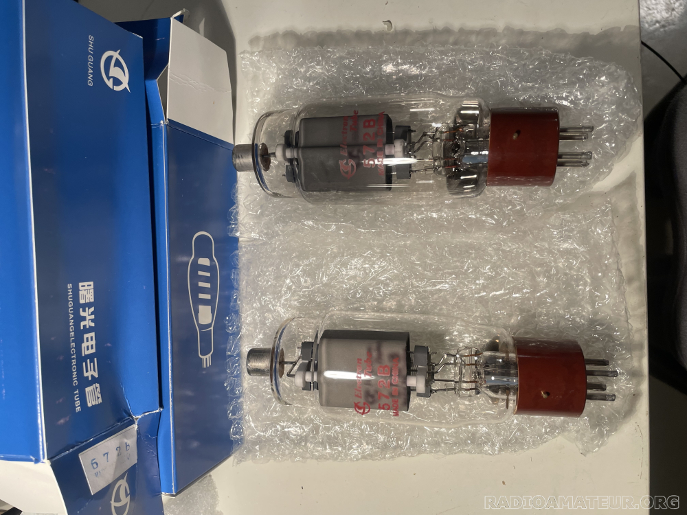 Photo 1 - Annonce radioamateur 427920 - Tubes 572 B