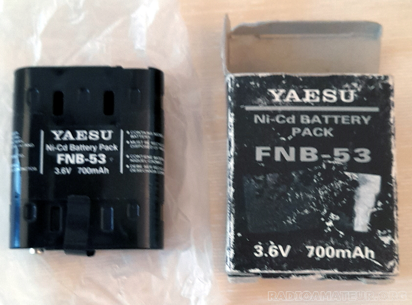 Photo 1 - Annonce radioamateur 405481 - Yaesu FNB-53 - neuve pour VX-2 VXF-10 VXF-20